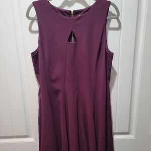 Elegant Purple Dress